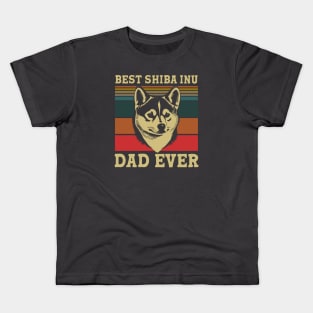 Best Shiba Inu Dad Ever Kids T-Shirt